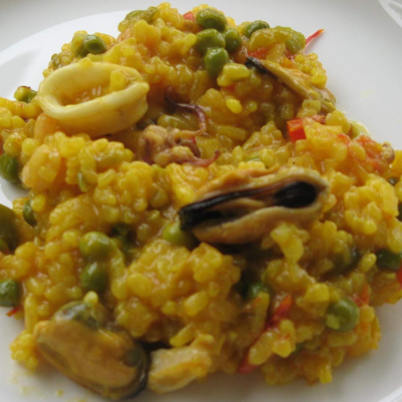 Risotto façon paëlla