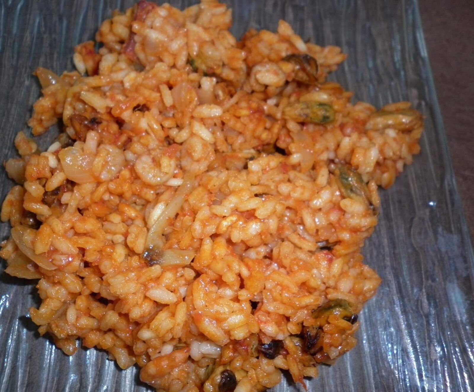 Risotto fruits de mer et chorizo