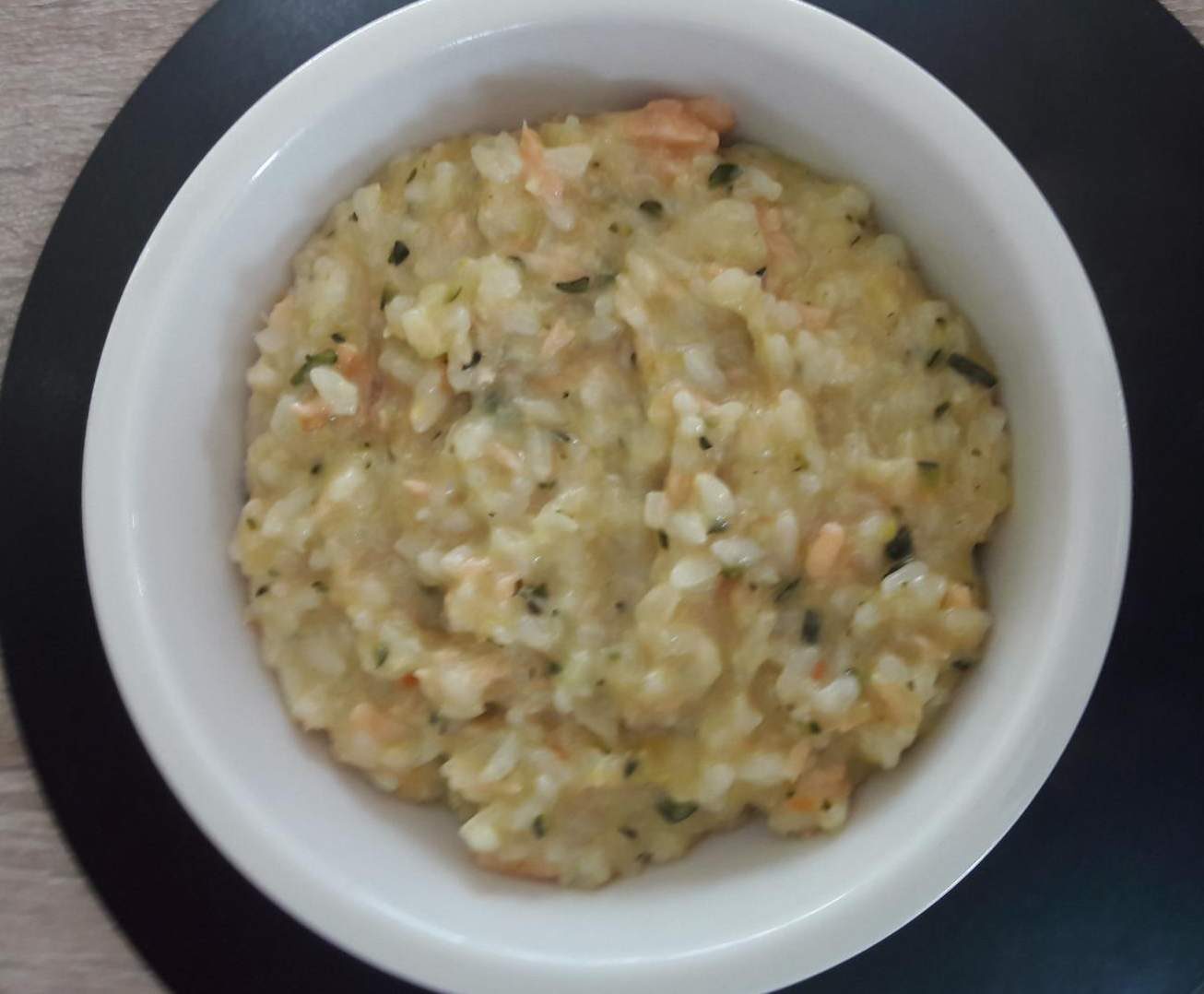 Risotto saumon fume