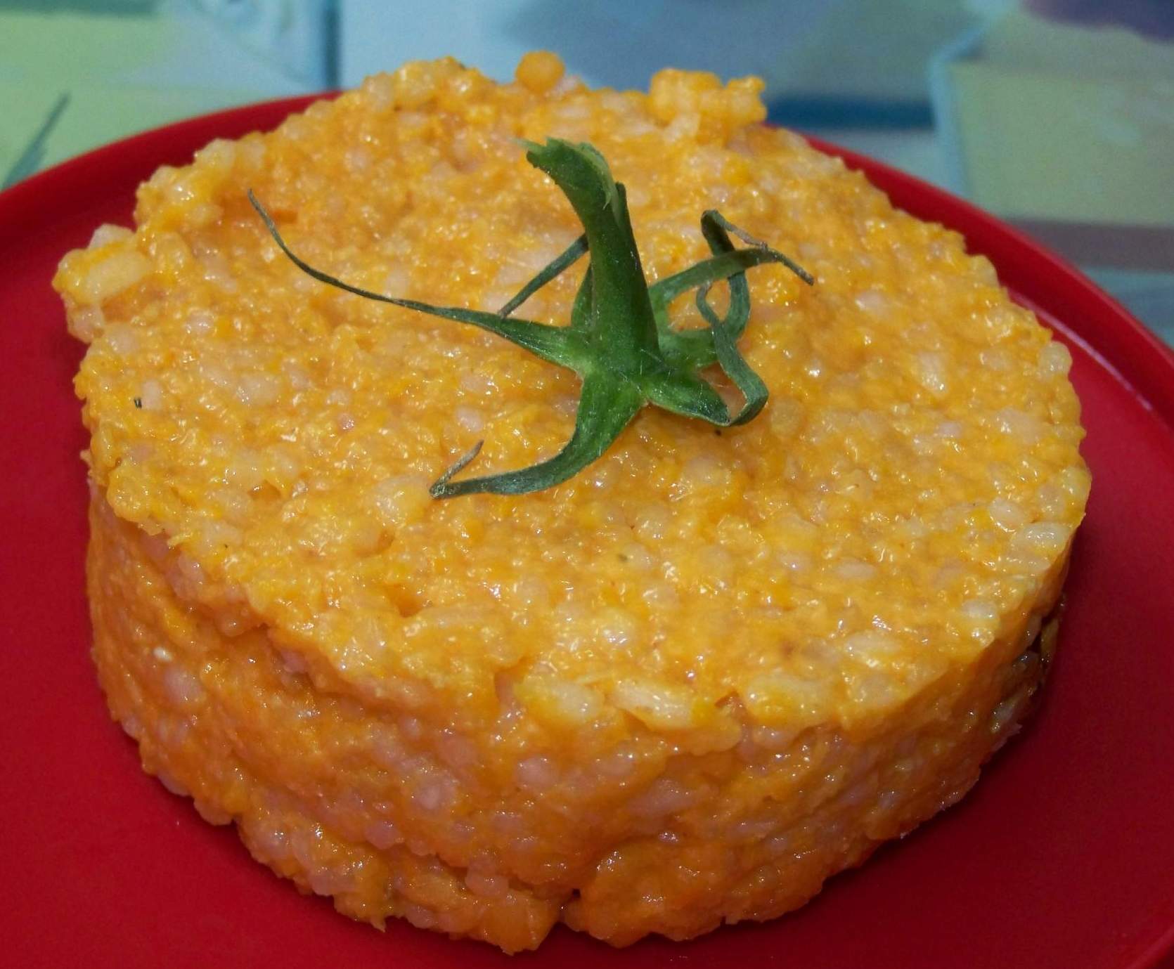 Rissoto crémeux coeur de tomates/carottes