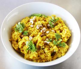 Riz Biryani aux crevettes