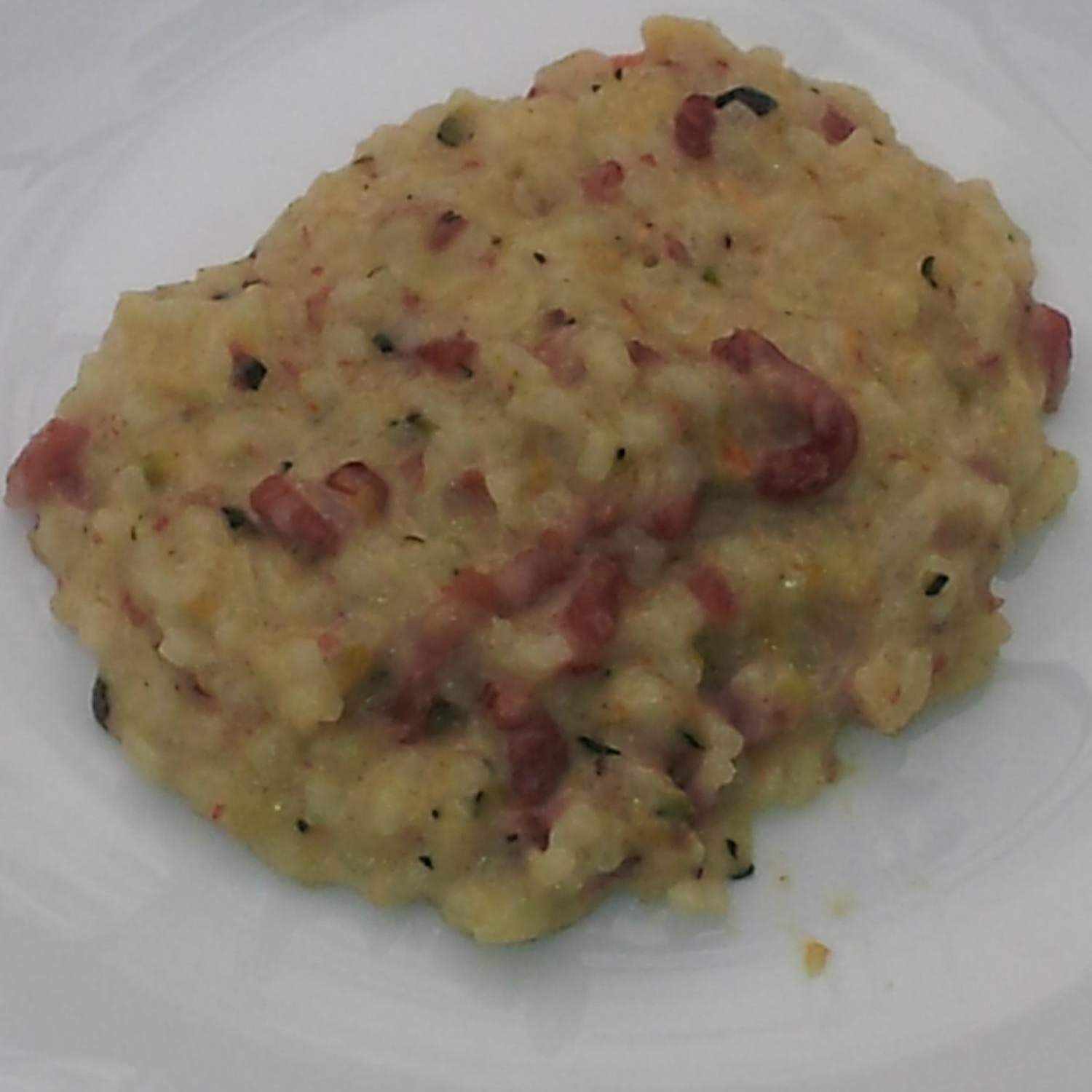 Riz crémeux aux légumes et au chèvre