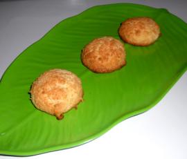 Rocher coco coeur fondant au chocolat blanc