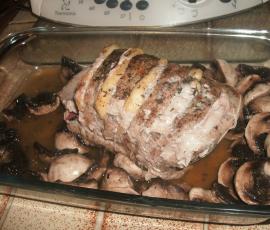 Rôti de porc coppa comté