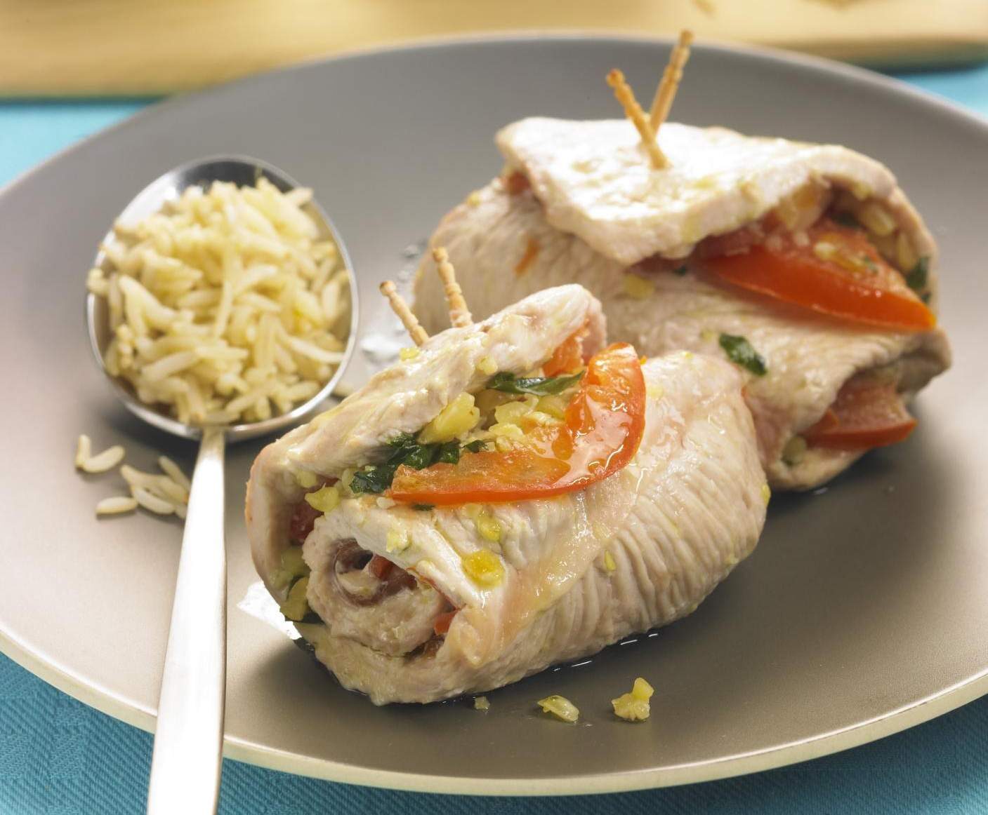 Roulé de dinde à la provençale