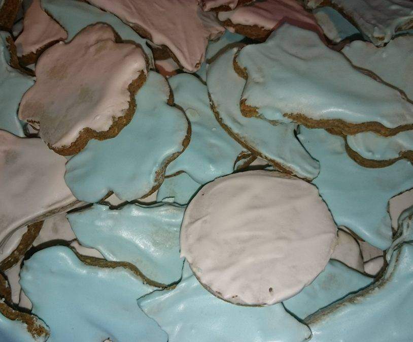 Sablé aux parfums de spéculoos et glace royale de Philippe Conticini