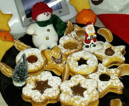 Sablé de Noël fourrés