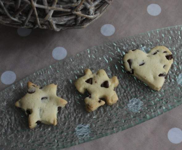 Sablés aux pépites de chocolat
