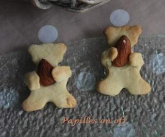 Sablés nounours aux amandes