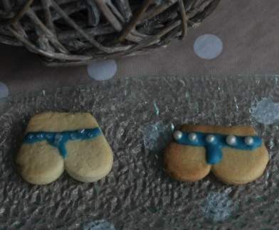 Sablés rigolos - sablés strings