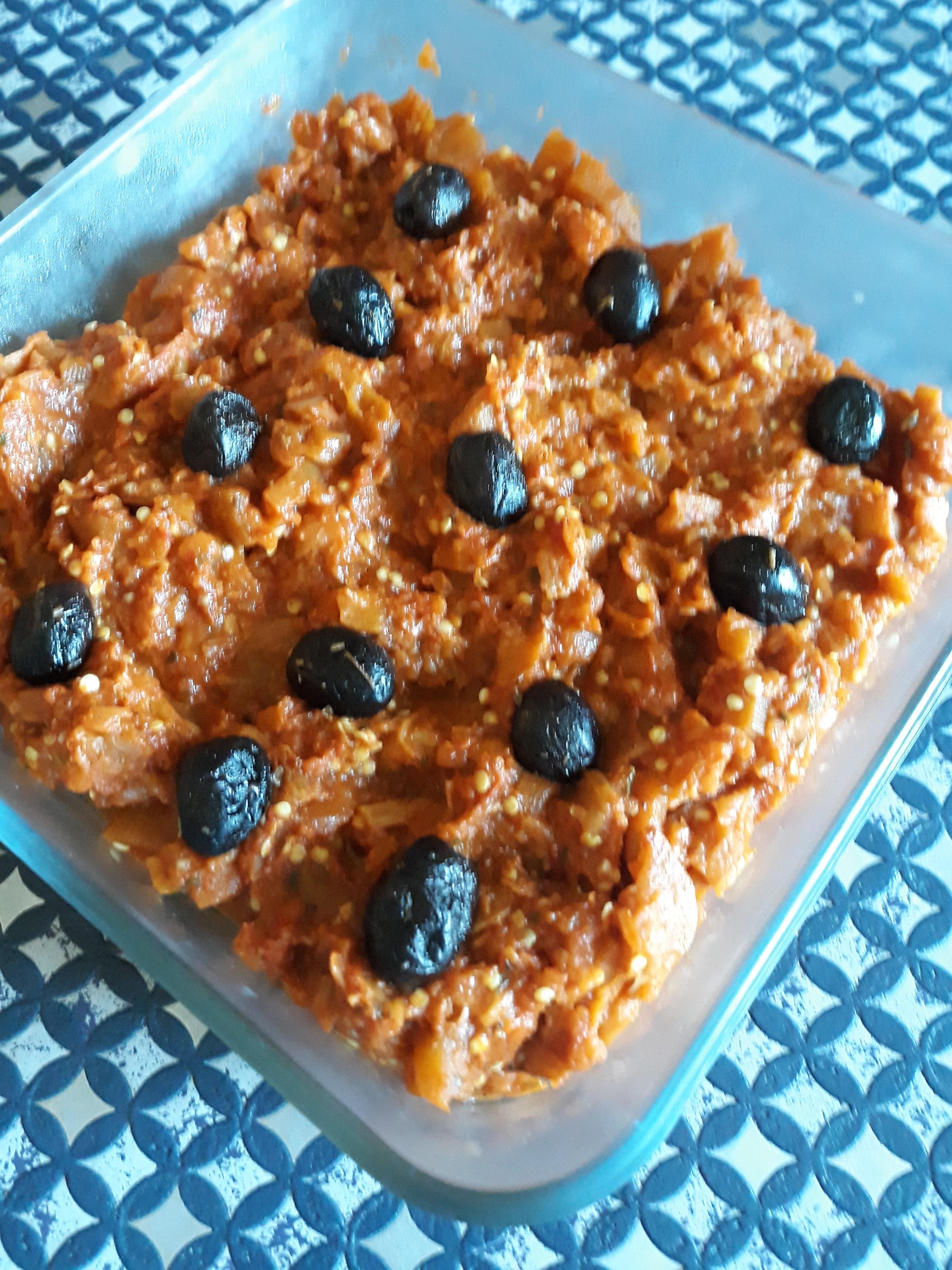 salade d'aubergines marocaine