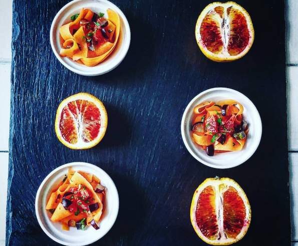 Salade de carottes à l'orientale