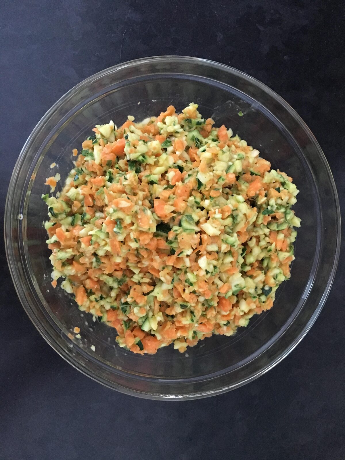 Salade de courgettes à la menthe