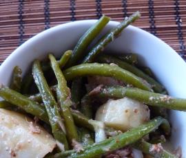 Salade de haricots verts et pommes de terre