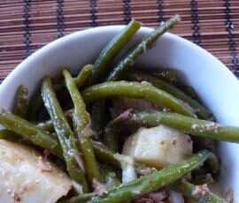 Salade de haricots verts et pommes de terre