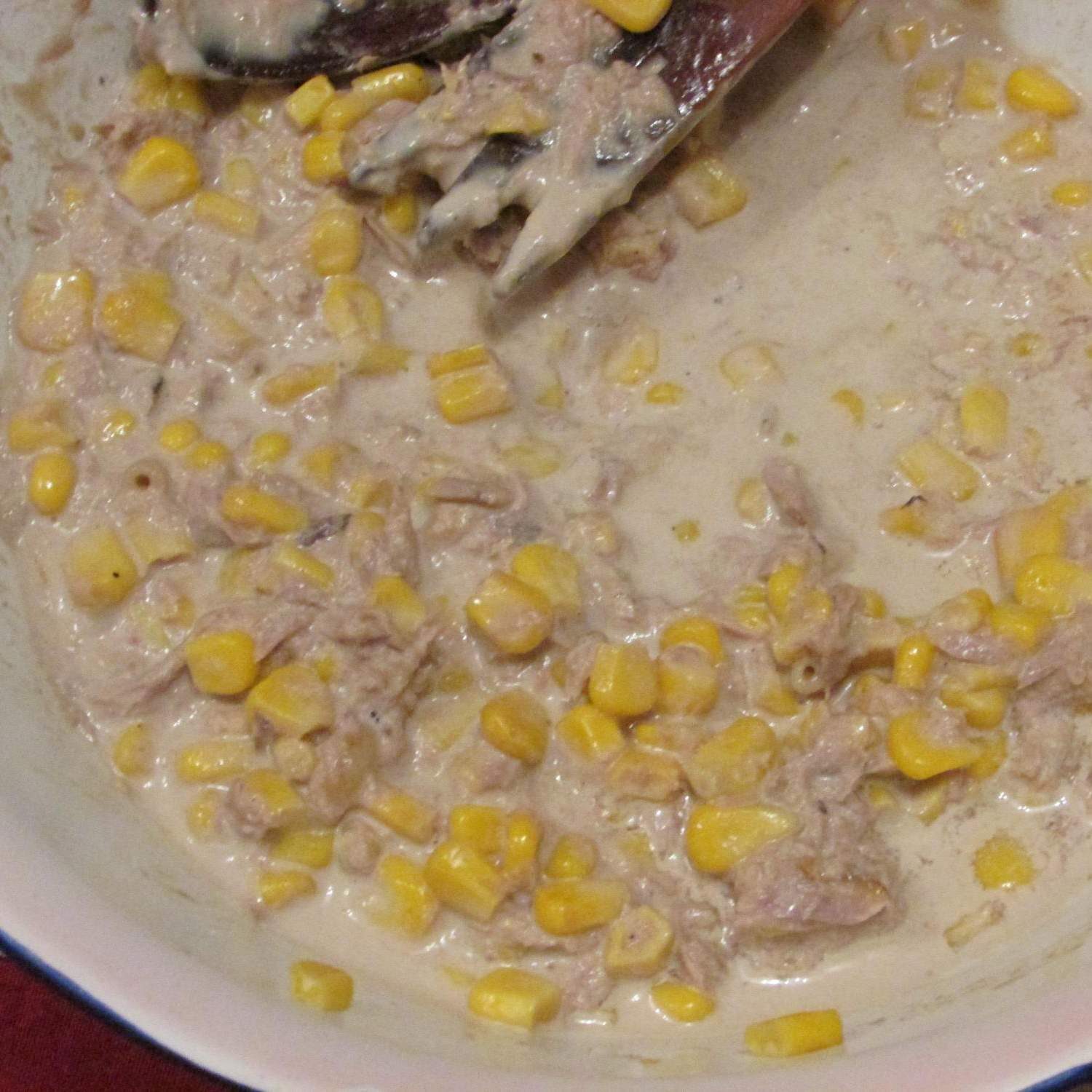 salade rapide thon maïs mayonnaise