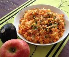 salade vitaminée : carotte, radis noir et pomme granny