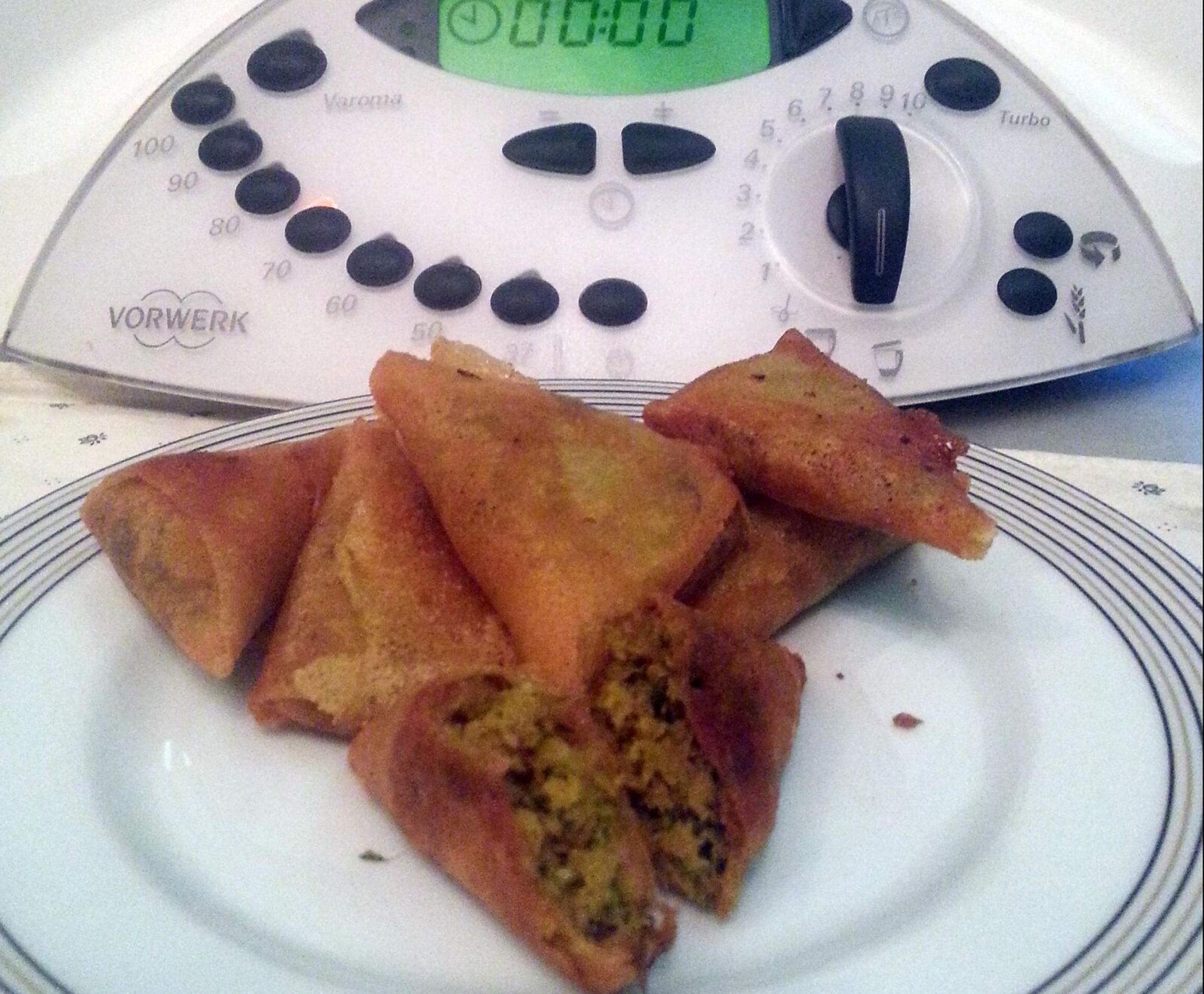 Samoussa apéritives au thon