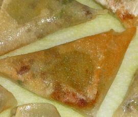 samoussas végétariens de l'été