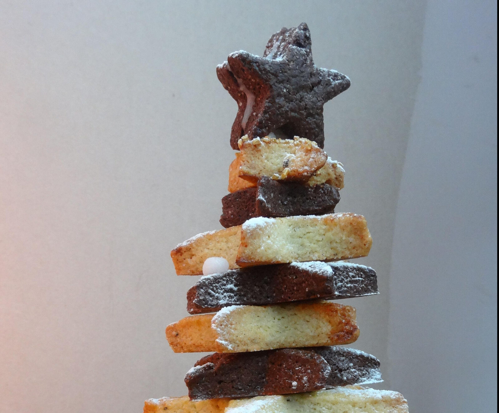 Sapin de Noël en Biscuits