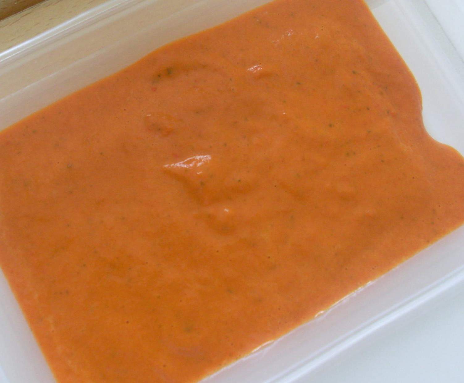 sauce au poivron rouge