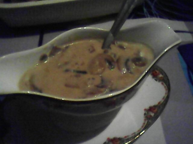 Sauce forestière aux champignons