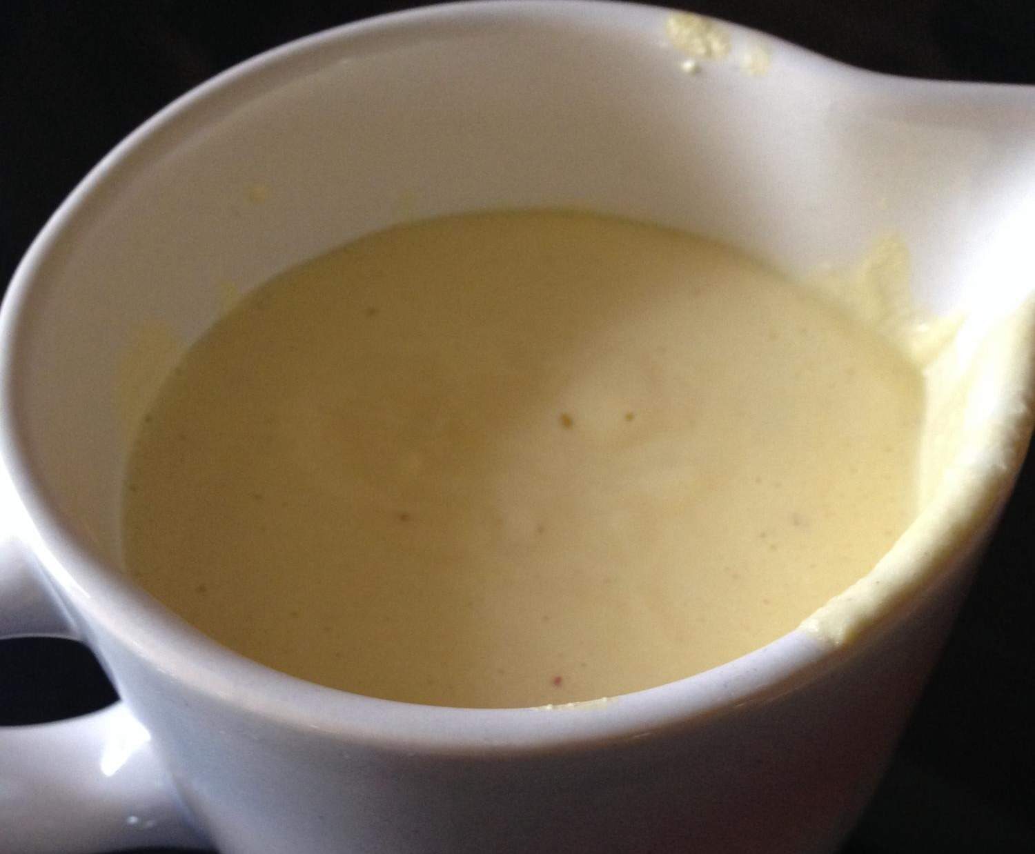 Sauce mousseline allégée