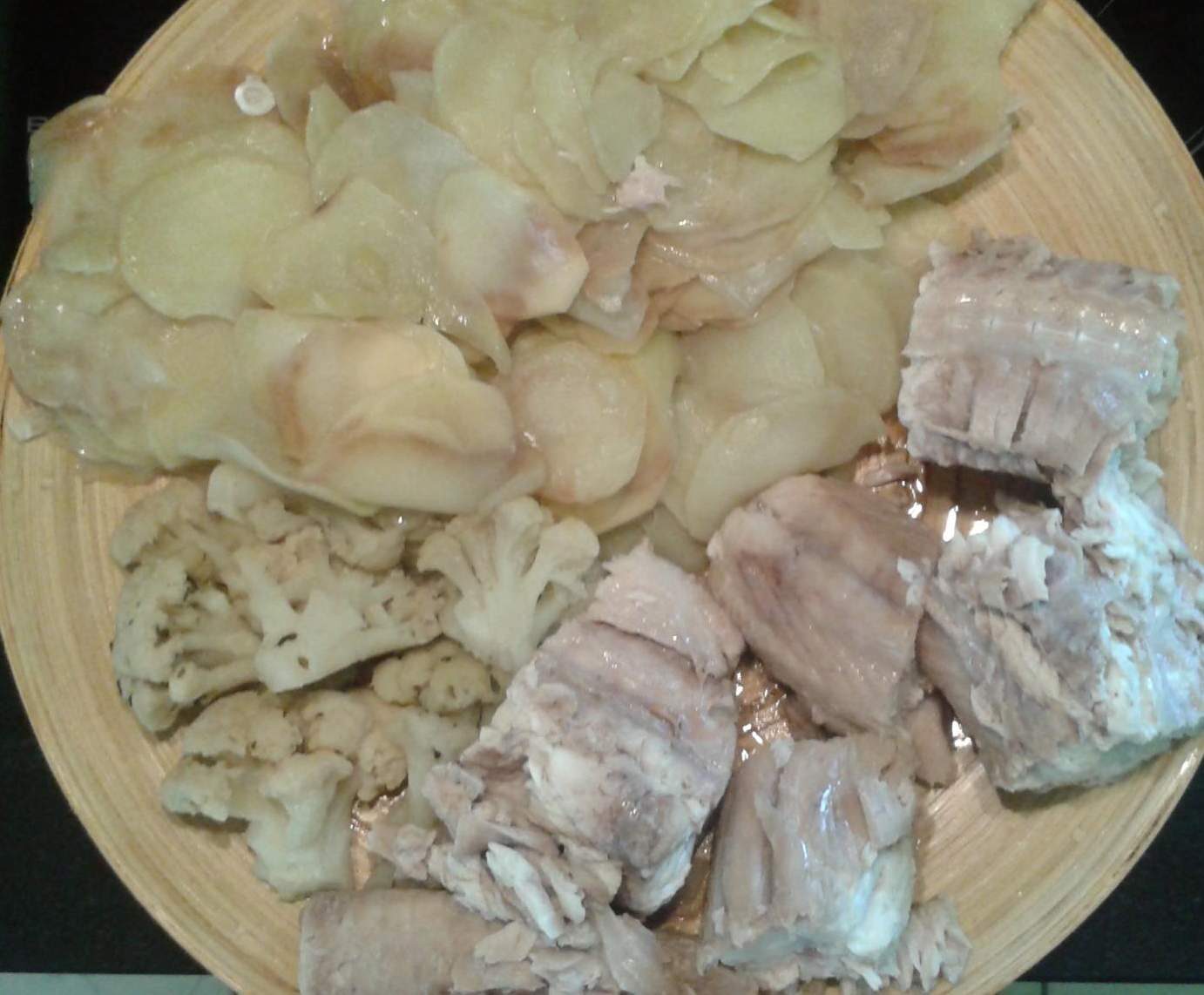 saumonette en béchamel