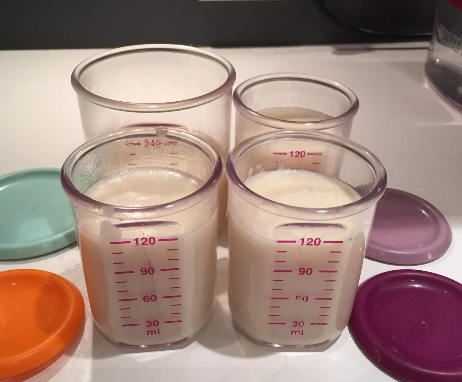 Semoule au lait bébé