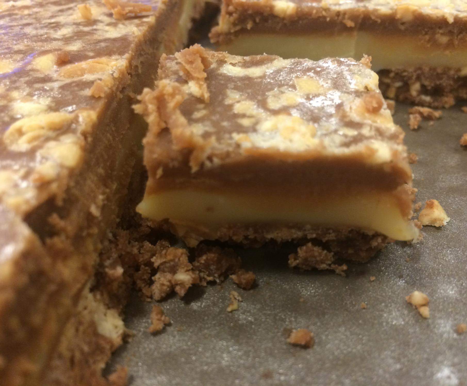 Shortbread millionnaire aux cacahuètes (Twix)