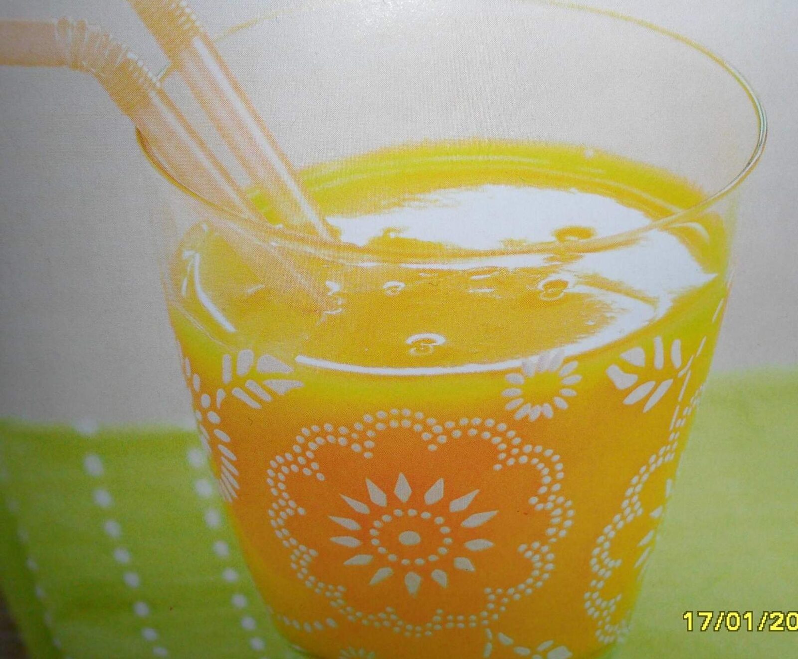 smoothie abricot et lait d'amande