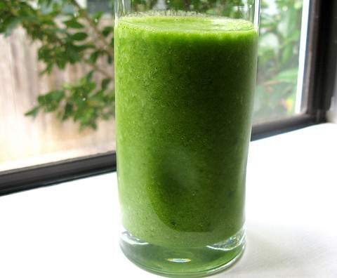 Smoothie vert vitalité détox