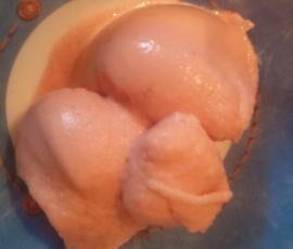 sorbet à la pastèque