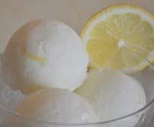 sorbet au citron