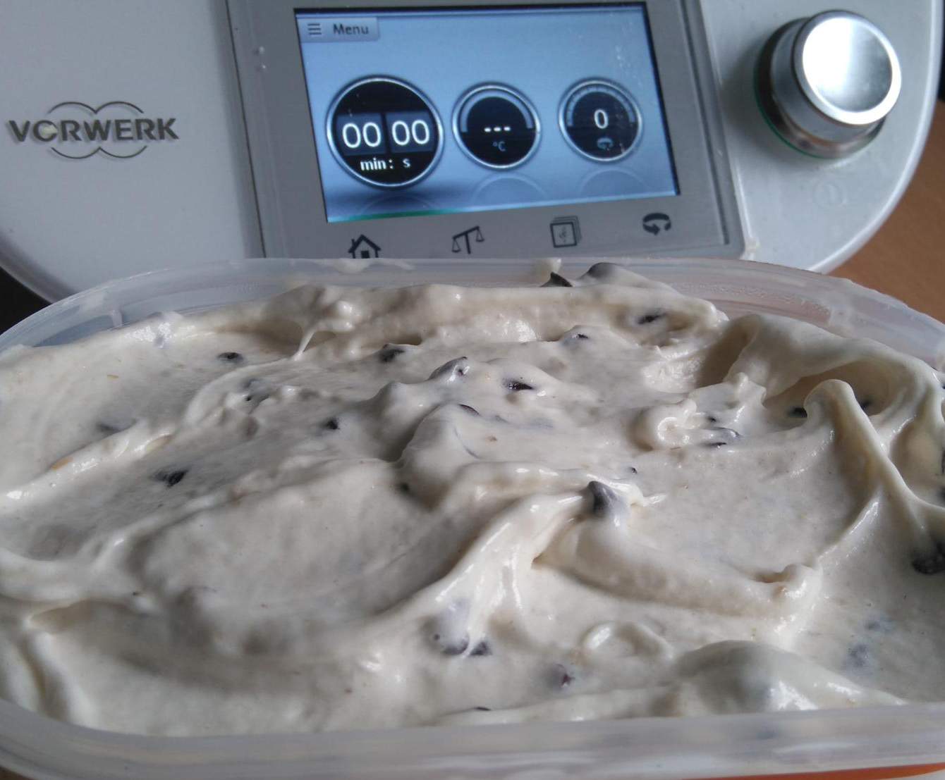 Sorbet bananes pépites choco