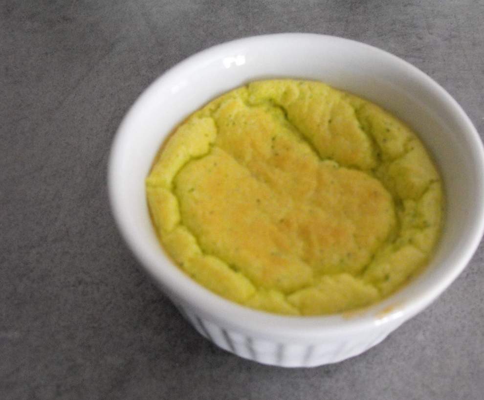 Soufflé de courgette