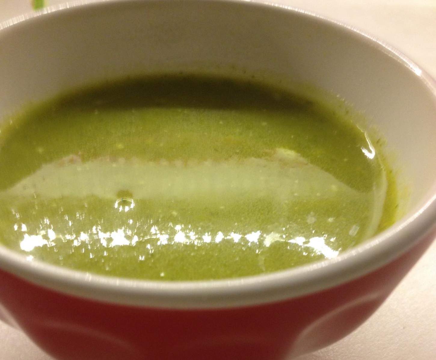 soupe aux fanes de carottes bio