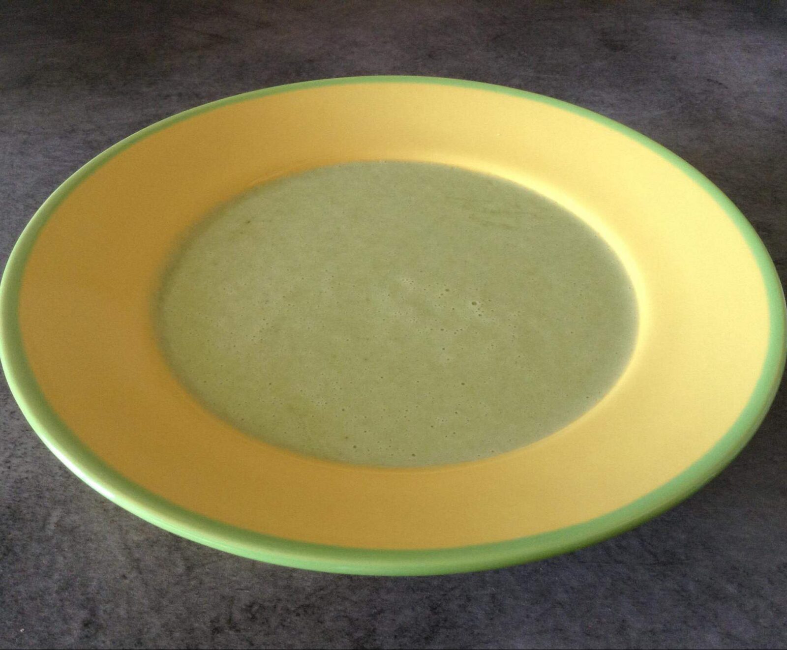 Soupe aux fanes de radis et Kiri