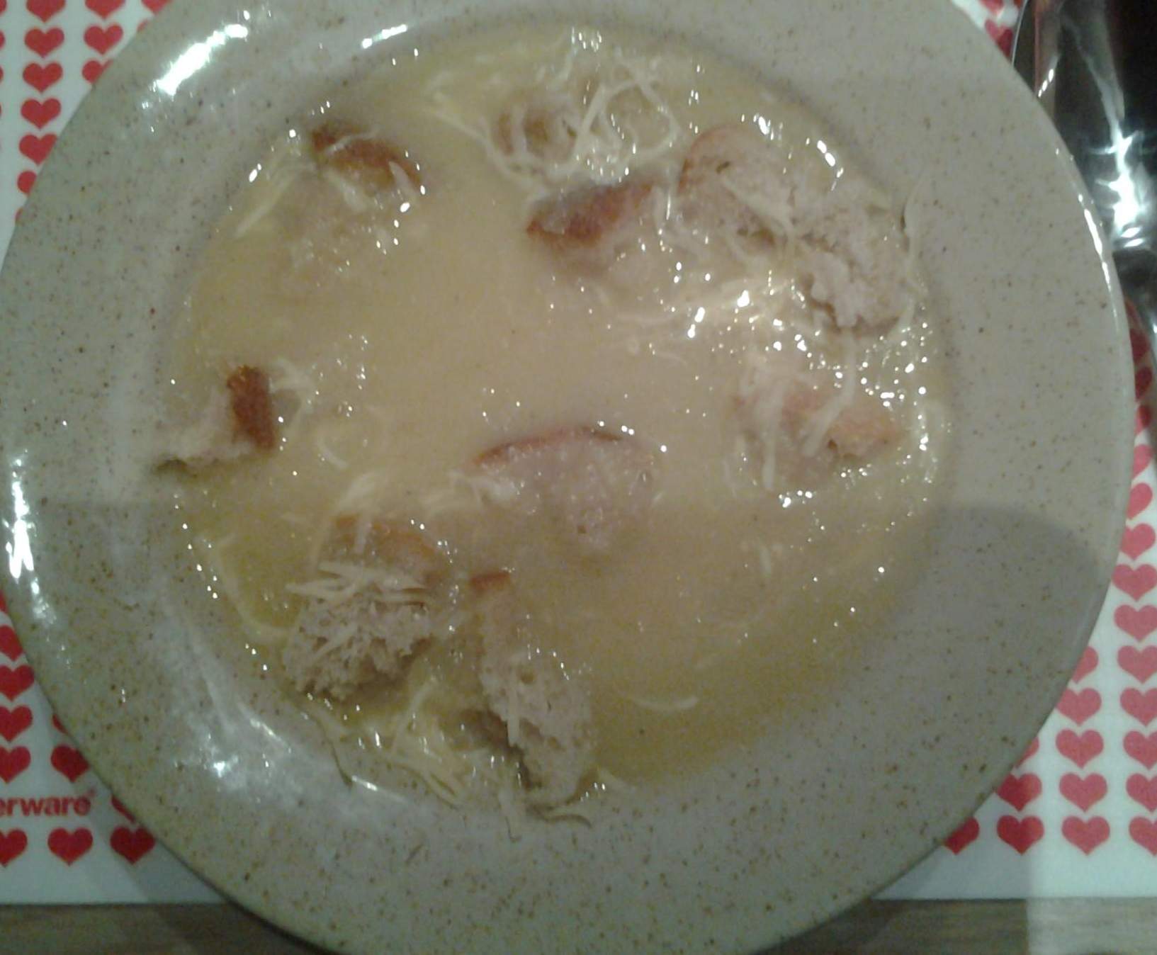 Soupe aux oignons