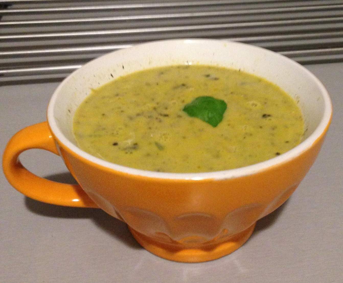 Soupe Aux Poireaux et aux Champignons