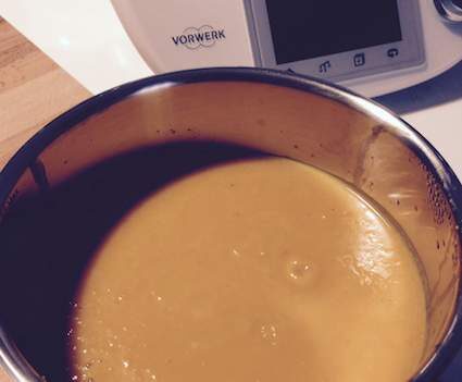 Soupe carottes courgettes patate douce Philadelphia