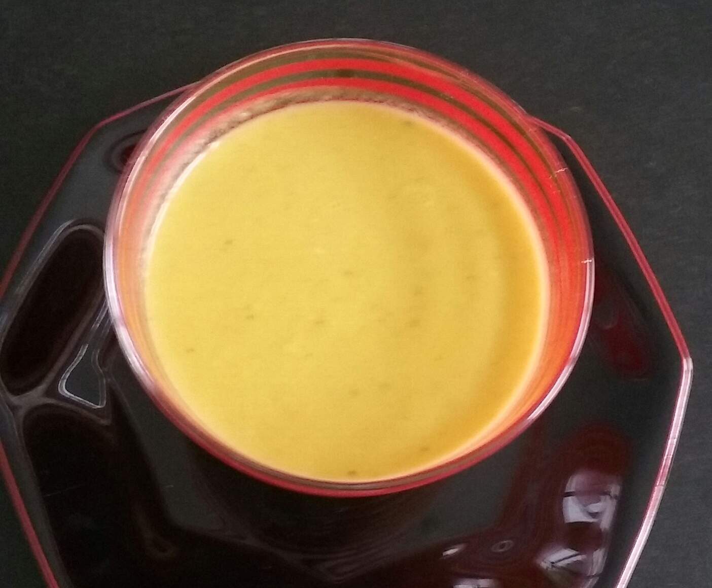 soupe courgette curry coco