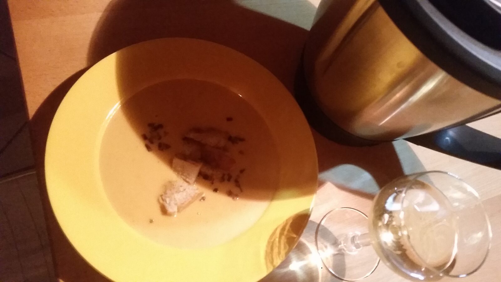 Soupe crèmeuse au pommes