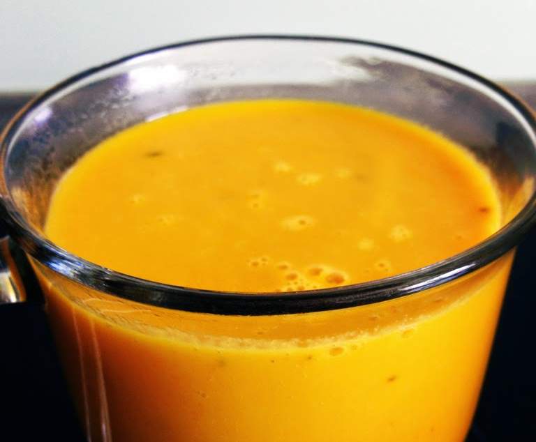 Soupe de carottes au gingembre