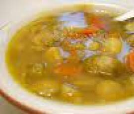 Soupe de choux de Bruxelles