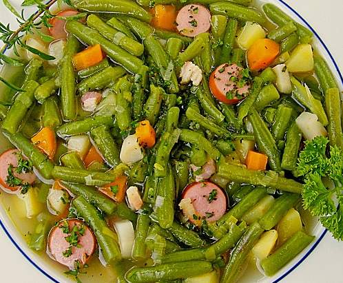 Soupe de haricots verts comme ma grand-mère