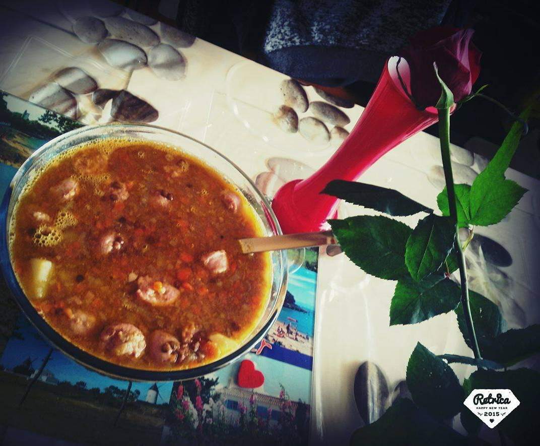 Soupe de Lentilles et saucisses de Toulouse