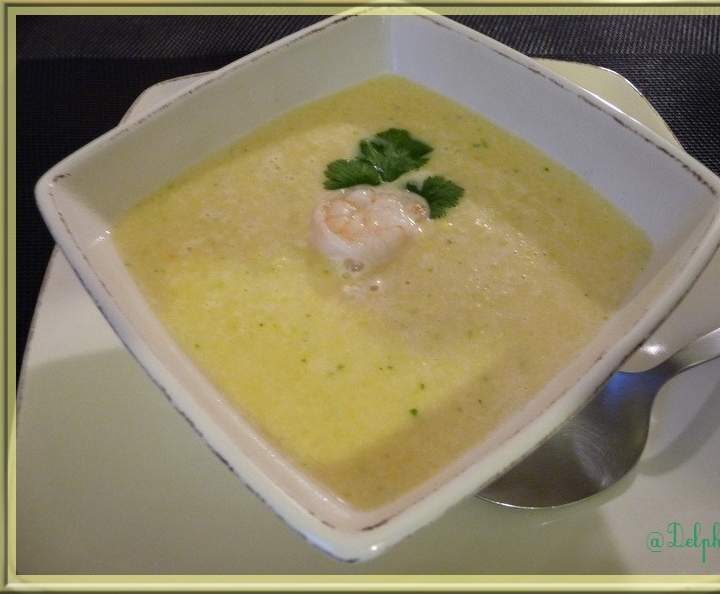 Soupe de Maïs au lait de coco