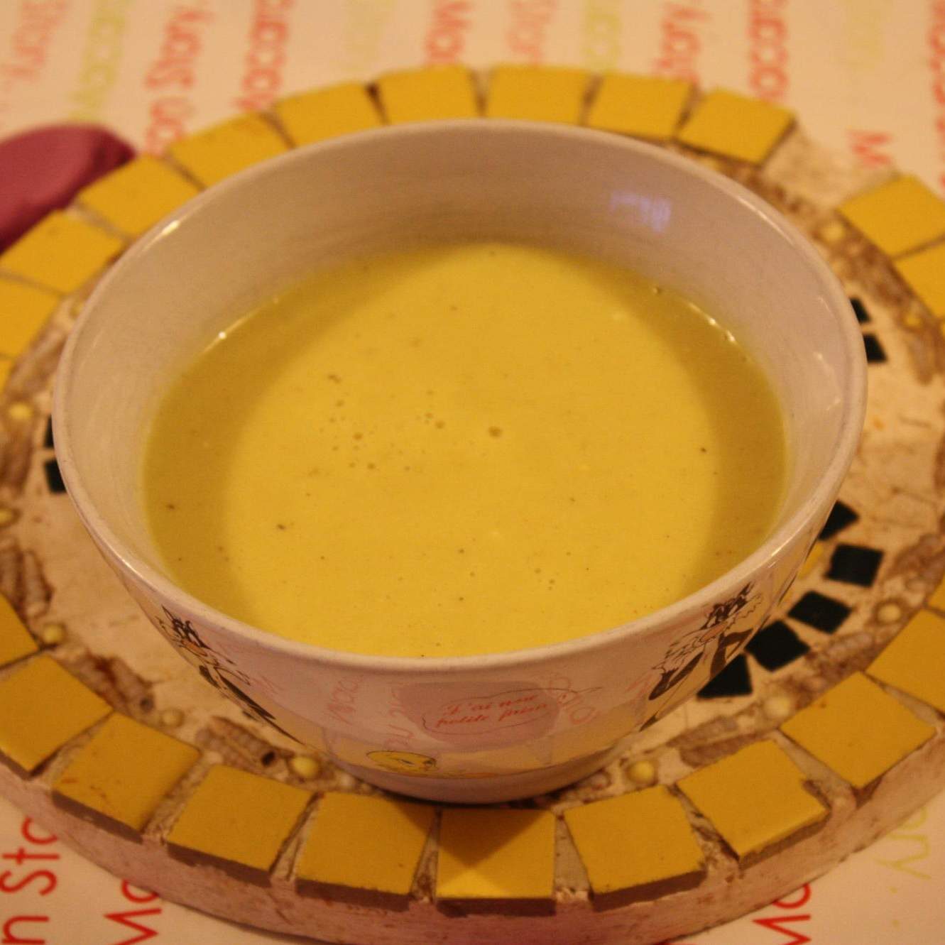 Soupe de patidou, naturellement sucrée