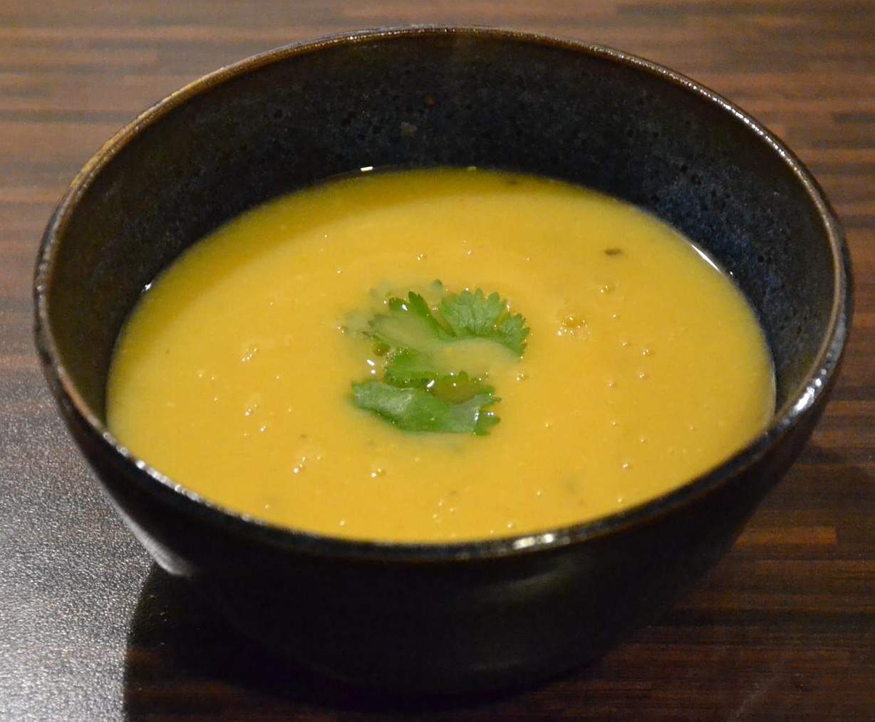 Soupe indienne aux lentilles corail